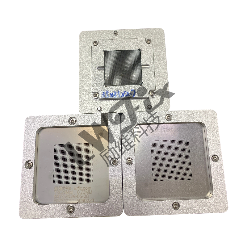 Automotive ECU Chip Reballing Stencil for Heavy Duty Truck and Car ECU Repair
