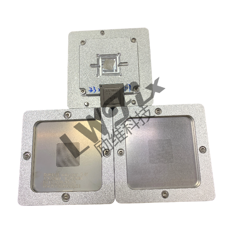 High Accuracy BGA Reballing Stencil for Medical Electronics PCB Maintenance