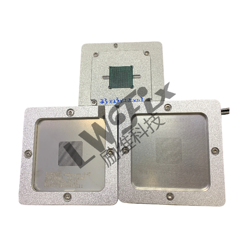 High Accuracy BGA Reballing Stencil for Medical Electronics PCB Maintenance