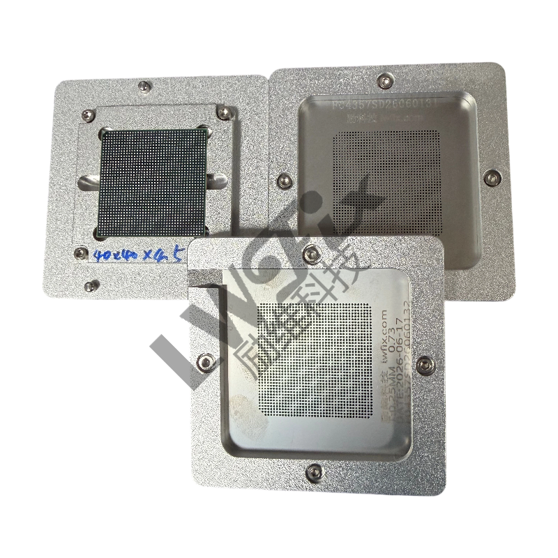 High Precision IC Chip Reballing Stencil for Communication Board Repair