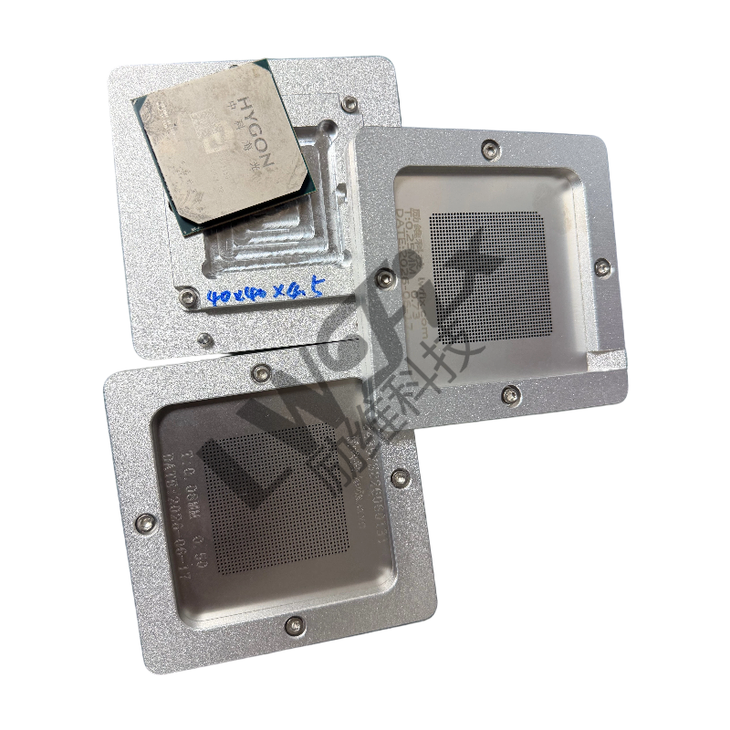 High Precision IC Chip Reballing Stencil for Communication Board Repair