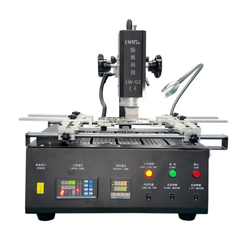 BGA Rework Station Two Temperature Zone Desoldering Station Precision Instrumentation Control Extra Large Preheating Platform High Power