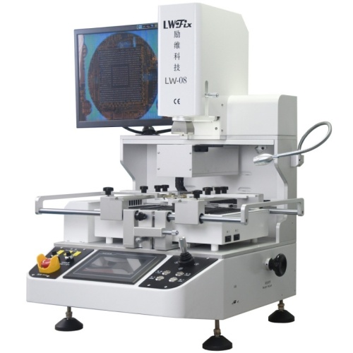New LW-08 Automatic BGA Rework Station with Optical Alignment CCD System for PCB Chip Repair