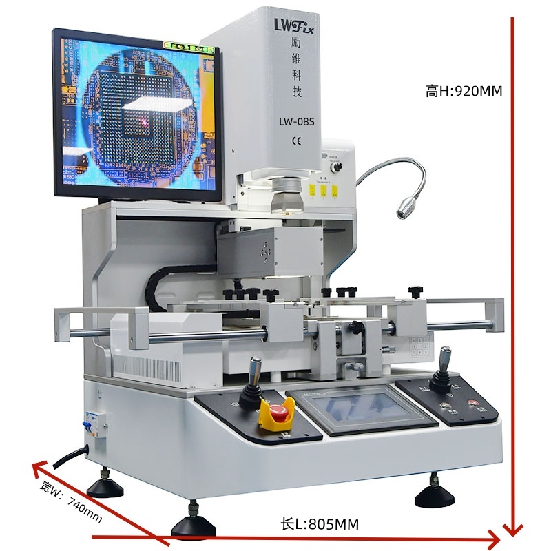 Smart Optical Alignment BGA Rework Station | Automated PCB Chip Soldering & Repair Equipment