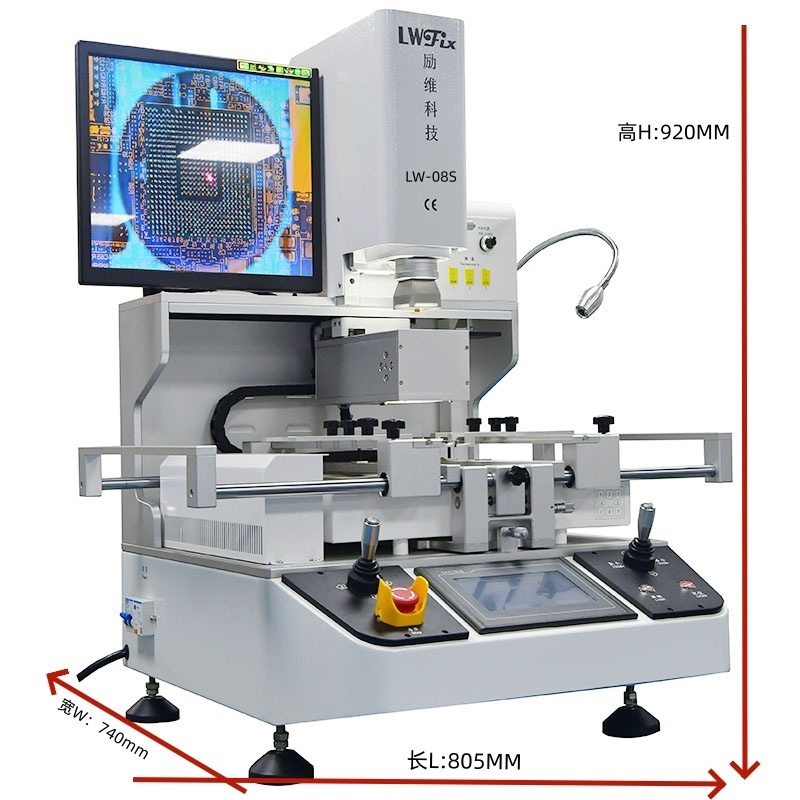 Smart Optical Alignment BGA Rework Station | Automated PCB Chip Soldering & Repair Equipment