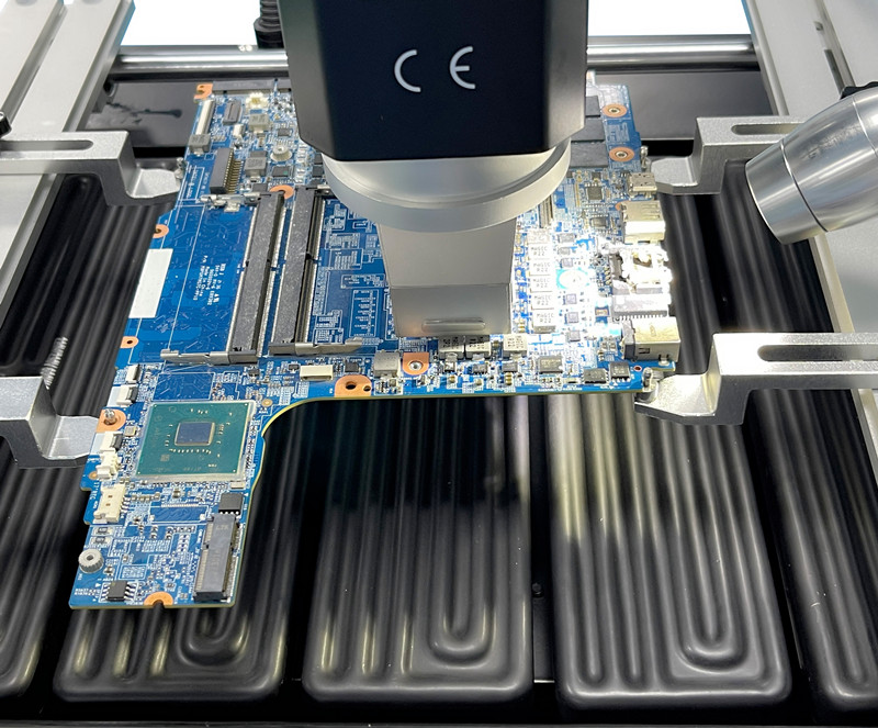BGA Rework Station Two Temperature Zone Desoldering Station Precision Instrumentation Control Extra Large Preheating Platform High Power