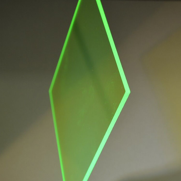 fluorescent acrylic sheet green