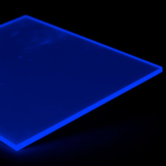 fluorescent acrylic sheet blue