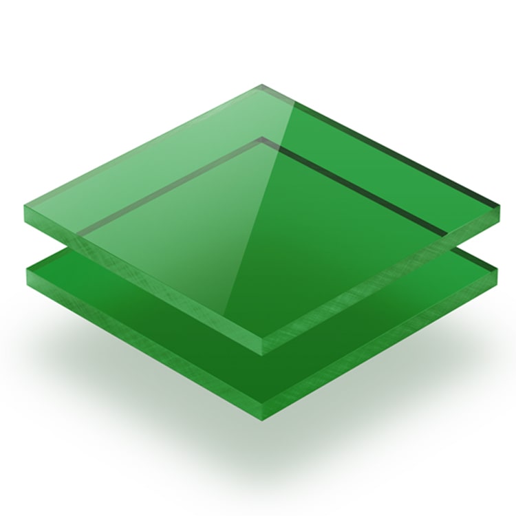 Extruded Acrylic Sheet green