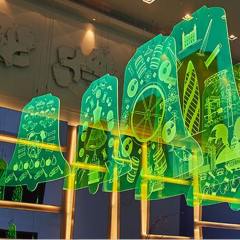 fluorescent acrylic sheet green