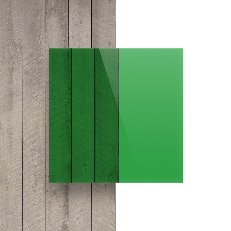 Extruded Acrylic Sheet green