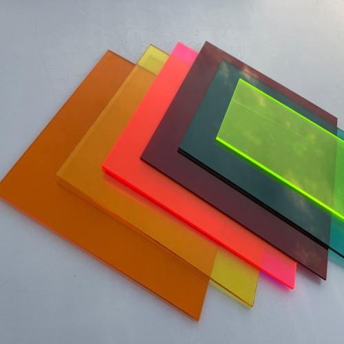 cast acrylic sheet colors