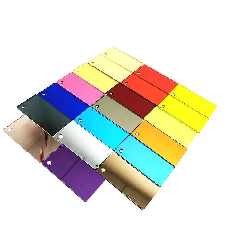 acrylic mirror sheet colors