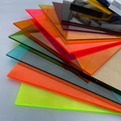 cast acrylic sheet colors