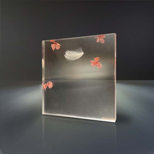 Acrylic sheet embedded EA013