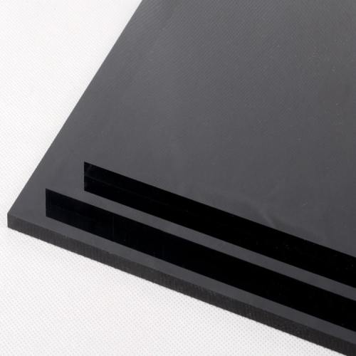 acrylic mirror sheet black