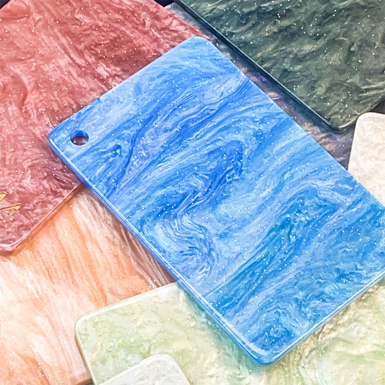 1/8" Pastel Pearl Cast Acrylic Sheets GDXK10