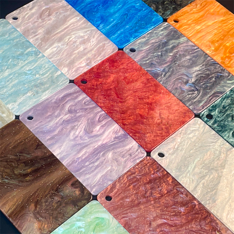 1/8" Pastel Pearl Cast Acrylic Sheets GDXK10
