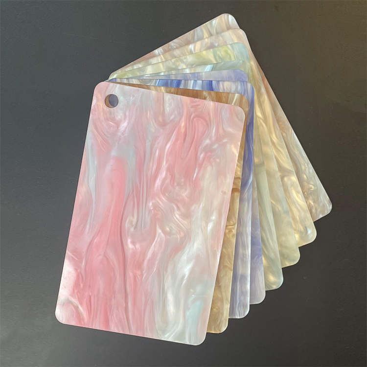 1/8" Pastel Pearl Cast Acrylic Sheets GDFR4