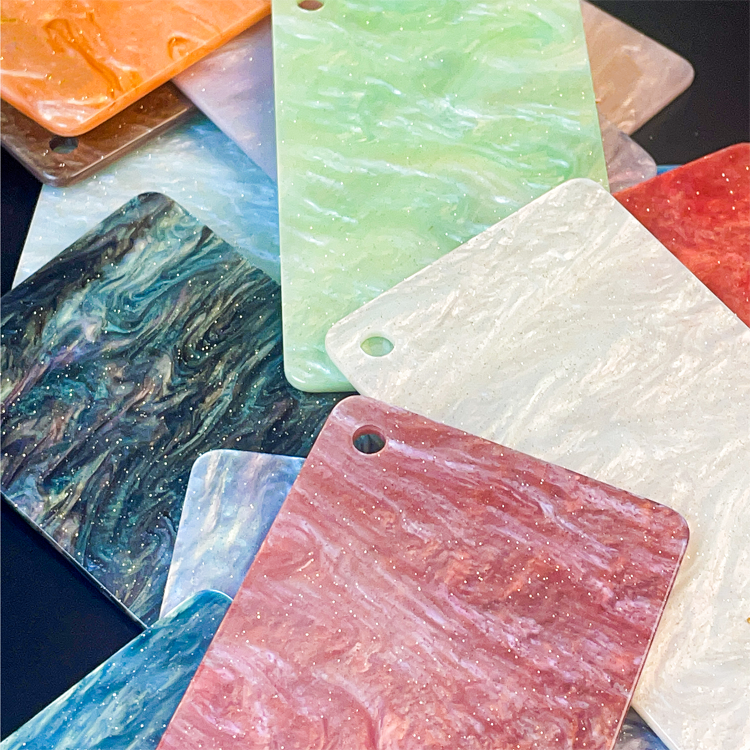 1/8" Pastel Pearl Cast Acrylic Sheets GDXK10
