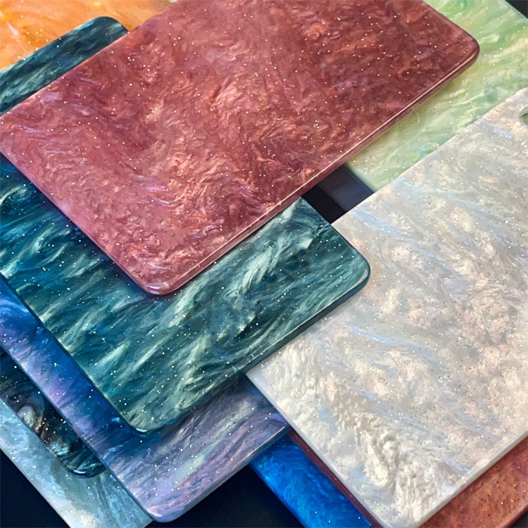 1/8" Pastel Pearl Cast Acrylic Sheets GDXK10