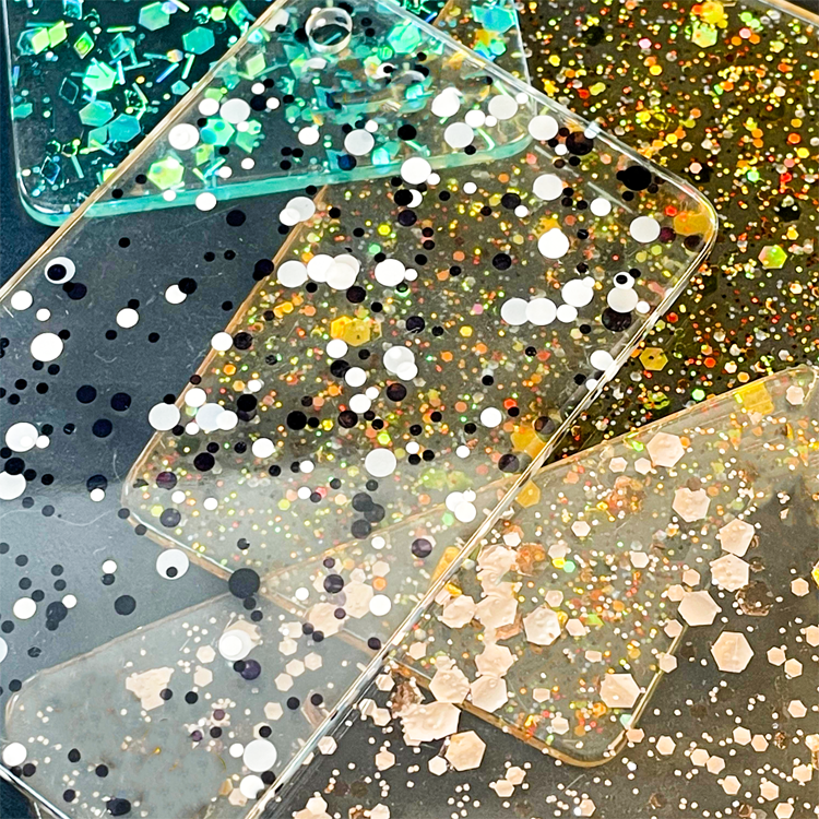 1/8" Glitter Cast Acrylic Sheets GDFG-07