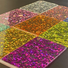 1/8" Glitter Cast Acrylic Sheets GDFT-LB601