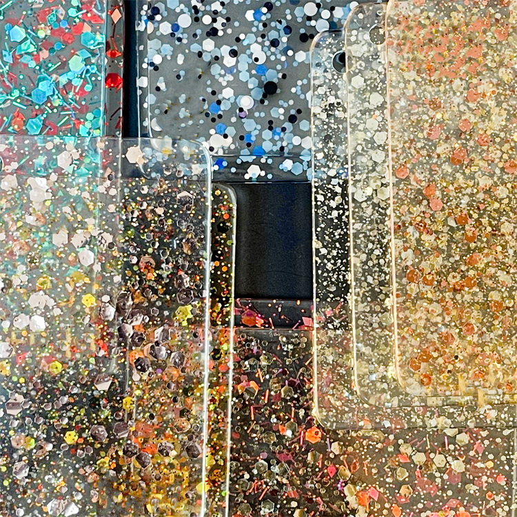 1/8" Glitter Cast Acrylic Sheets GDFG-02