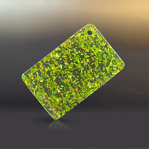 1/8" Glitter Cast Acrylic Sheets GDFT-LB601