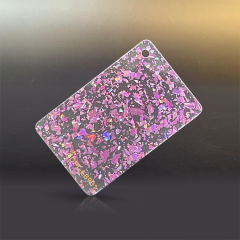 1/8" Glitter Cast Acrylic Sheets GDFT-LB901