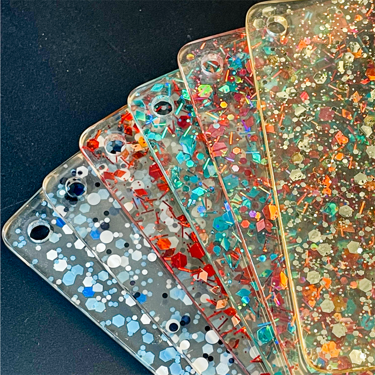 1/8" Glitter Cast Acrylic Sheets GDFG-02