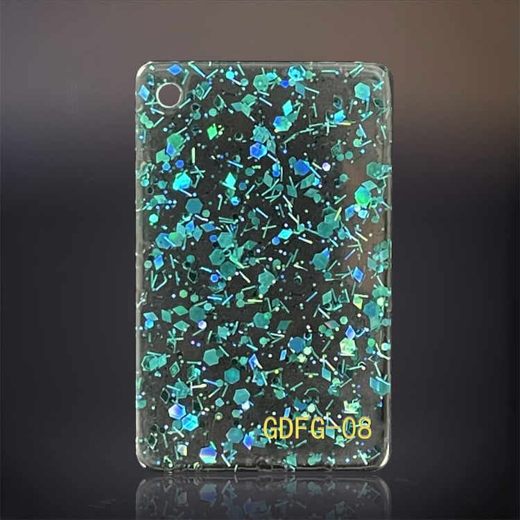1/8" Glitter Cast Acrylic Sheets GDFG-08