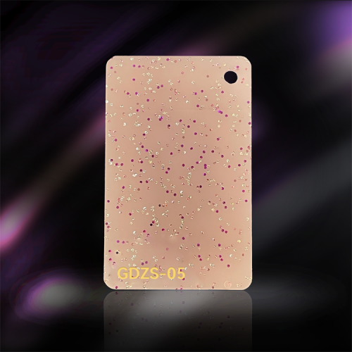 1/8" Glitter Cast Acrylic Sheets GDZS-05