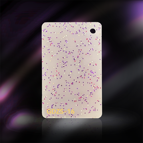 1/8" Glitter Cast Acrylic Sheets GDZS-16