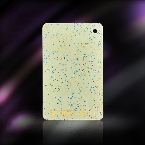 1/8" Glitter Cast Acrylic Sheets GDHDZS-03