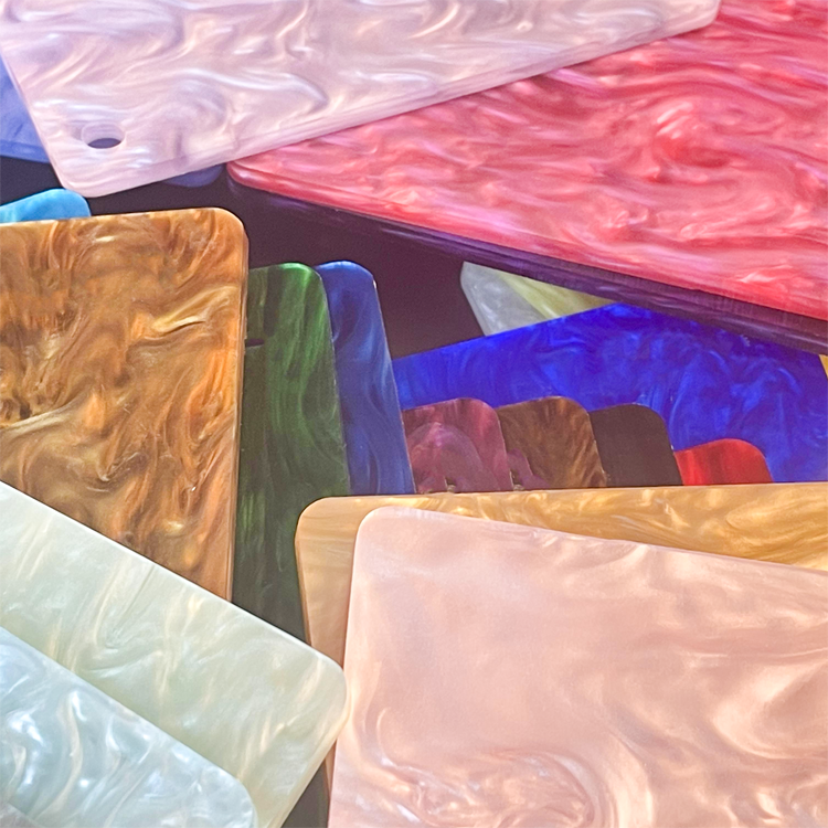 1/8" Glitter Cast Acrylic Sheets GDSW-03