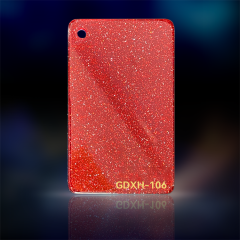 1/8" Glitter Cast Acrylic Sheets GDXH-106