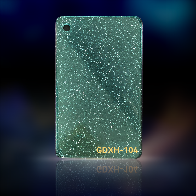1/8" Glitter Cast Acrylic Sheets GDXH-104