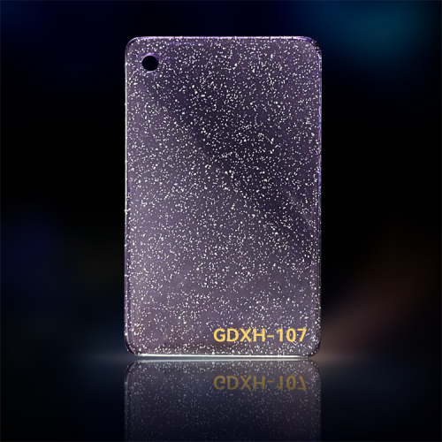 1/8" Glitter Cast Acrylic Sheets GDXH-107