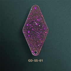 1/8" Glitter Cast Acrylic Sheets GDSS-01