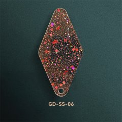 1/8" Glitter Cast Acrylic Sheets GDSS-06