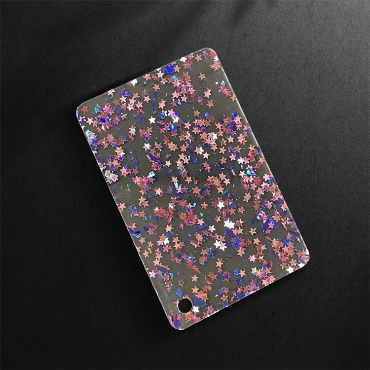 1/8" Glitter Cast Acrylic Sheets GDHD146