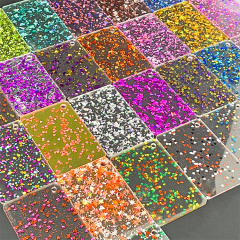 1/8" Glitter Cast Acrylic Sheets GDH121
