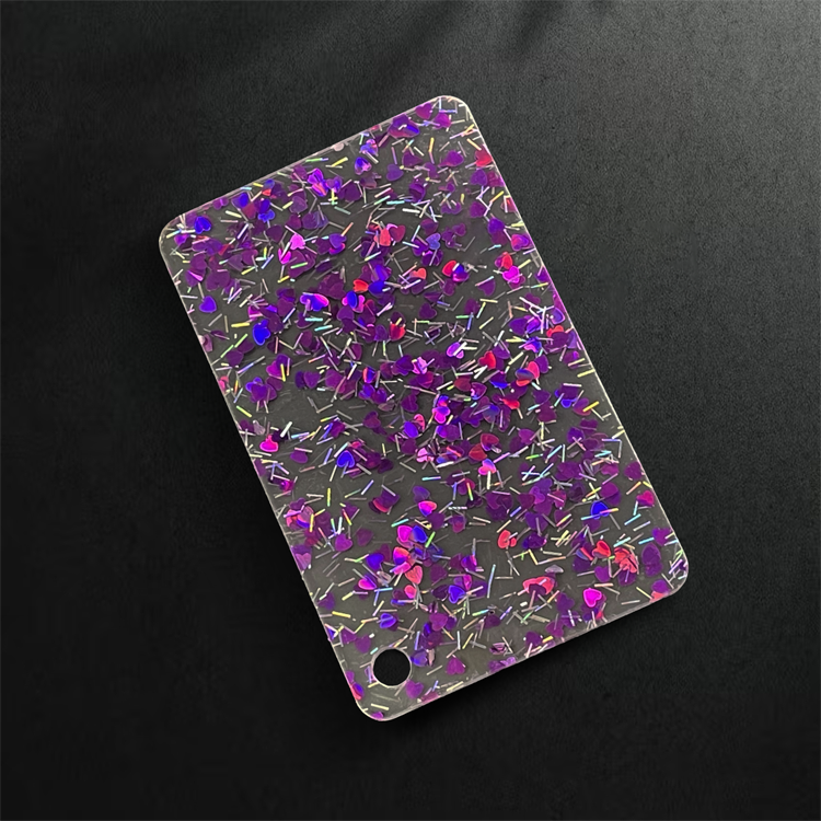 1/8" Glitter Cast Acrylic Sheets GDHD139