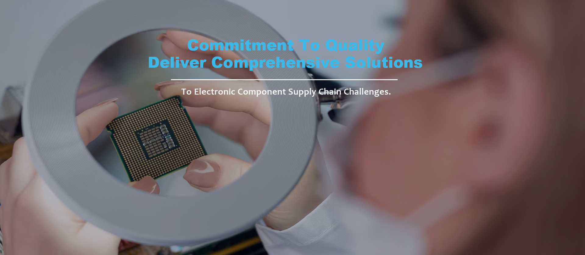 Quality Control of Electronic Components