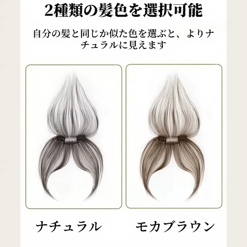 フレンチスタイルエアバングウィッグ