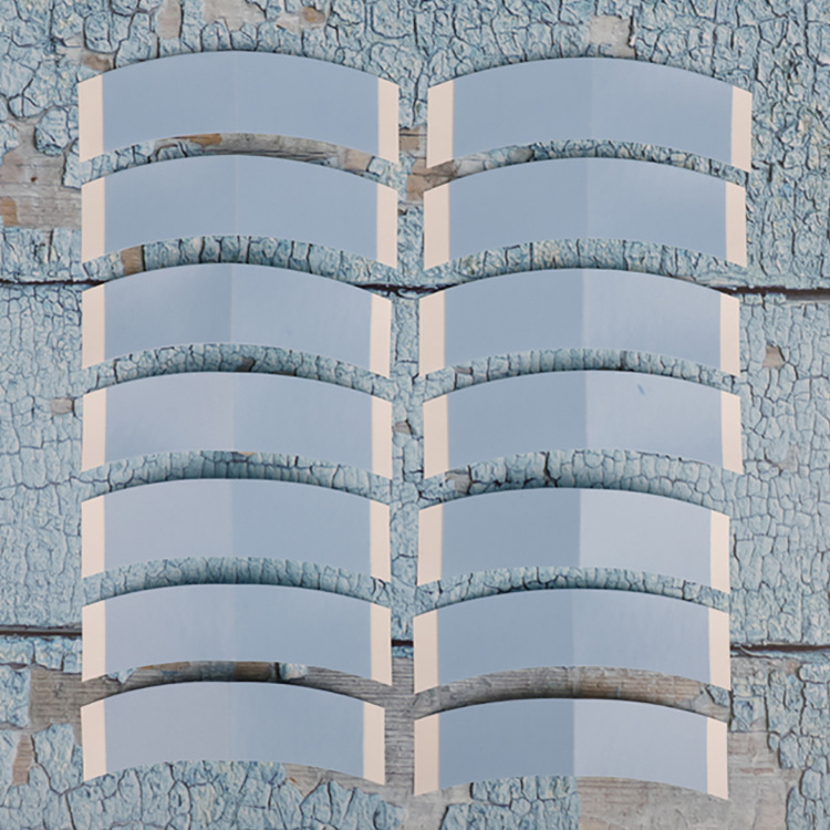 青い両面接着ウィッグヘア交換フィルム｜織りヘア交換ウィッグ｜両面接着フィルムレースヘアブロックフィルム