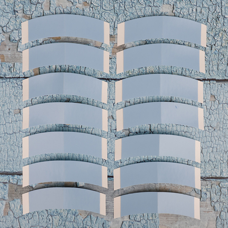 青い両面接着ウィッグヘア交換フィルム｜織りヘア交換ウィッグ｜両面接着フィルムレースヘアブロックフィルム