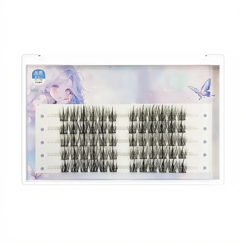 怠け者トリロジー自己移植シングルタフト｜ナチュラルハードステムセグメント｜コミック小悪魔つけまつげ｜卸売価格