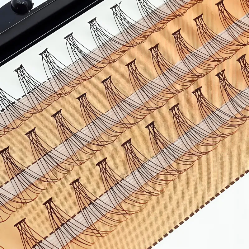 0.07C10P グラフト10毛まつげインプラント｜ホットメルト自然な自己グラフティングつけまつげ｜自然で持続力のある目元